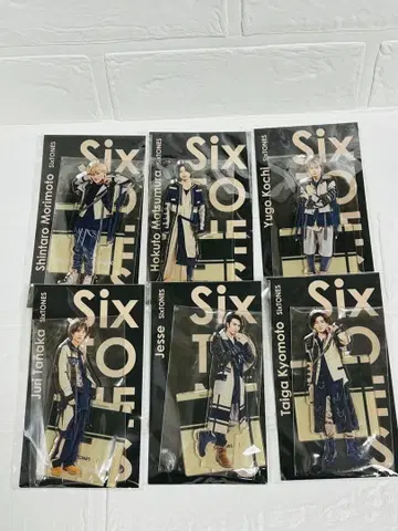 SixTONES 아크릴 스탠드 fest 스트 아크릴 스탠드 전원 세트