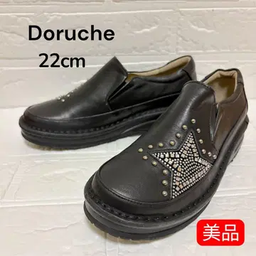 새상품급 Doruche 돌체 슬립온 소가죽 스터드 컴포트 별