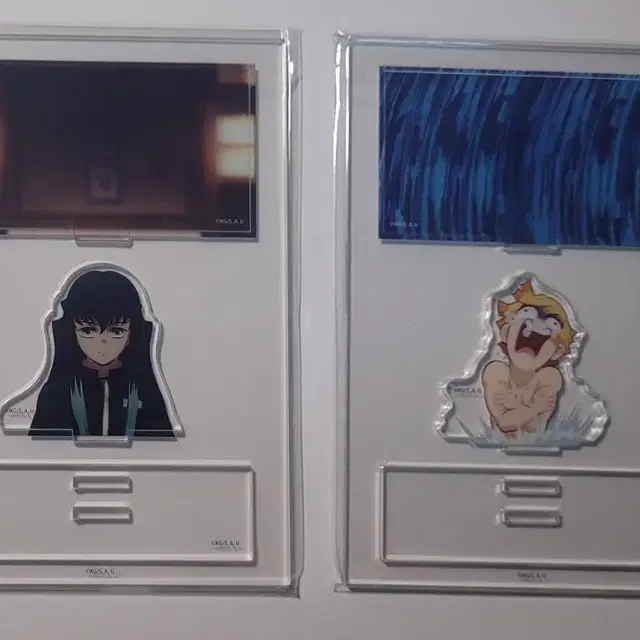 귀멸의칼날 귀칼 젠이츠 무이치로 랜덤 미니 아크릴 스탠드 디오라마