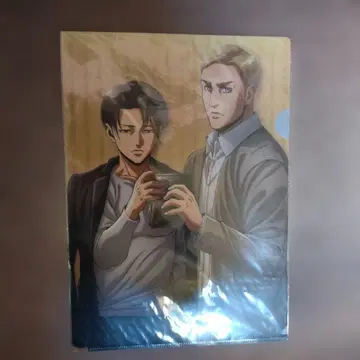 진격의 거인 리바이 엘빈 클리어 파일 [ 헤이세이 레트로 ]