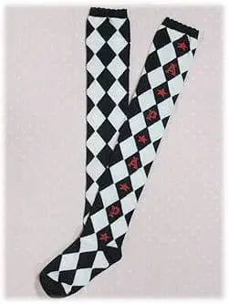 Angelic pretty 마리오네트 오버니 블랙 x 화이트