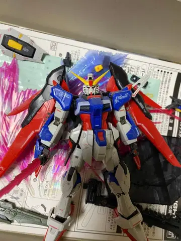 RG 데스티니 건담 빛의 날개 세트