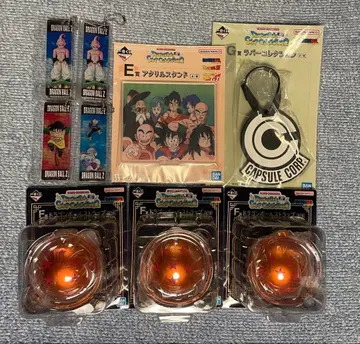 1번 복권 드래곤볼 스냅 컬렉션 2 묶음 판매 9개 세트