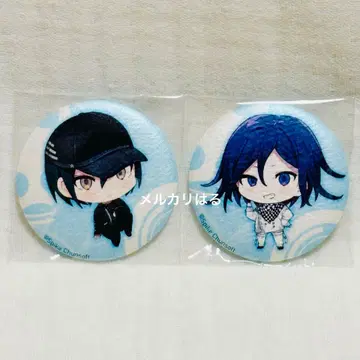 단간론파 사이하라 슈이치 오마 코키치 와시풍 캔뱃지 세트