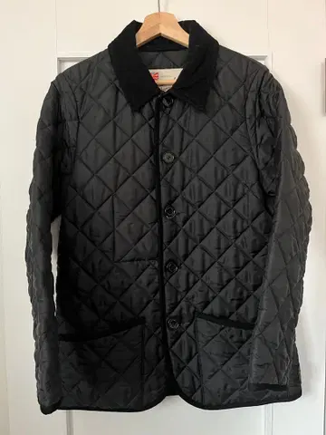 트래디셔널 웨더웨어 WAVERLY 퀼팅 38 블랙