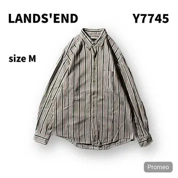 [ 즉시 구매 OK ] LANDS'END 긴팔 셔츠 사이즈 M 멀티 컬러