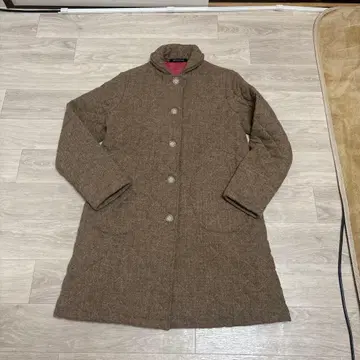 새상품급 트래디셔널 웨더웨어 퀼팅 코트 여성용