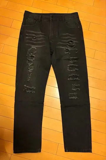 drip 코디 블랙 데님