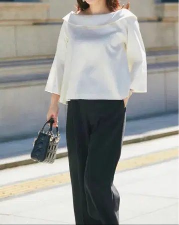 SATOKA 마가렛 Margaret 블라우스 실크