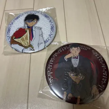 명탐정 코난 코난 플라자 특대형 캔뱃지 세트