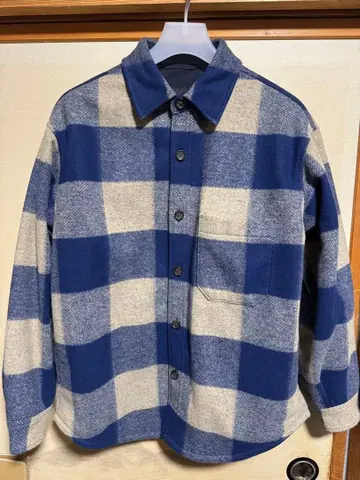 오버 셔츠 자켓 유니클로