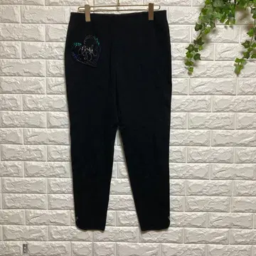 [ 이타리야 ] ( L ) 테이퍼드 팬츠 비쥬 허리밴딩 스트레치