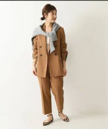 NOBLE 노블 셋업 수트 더블 자켓 & 테이퍼드 팬츠