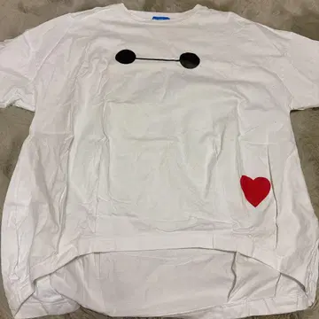 도쿄 디즈니 리조트 한정판 베이맥스 빅 실루엣 T셔츠