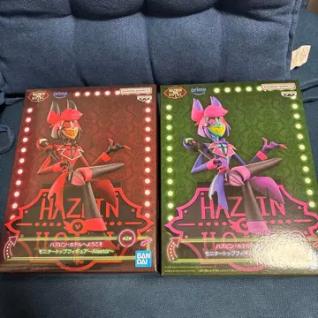 해즈빈 호텔에 오신 것을 환영합니다 모니터 탑 피규어 알래스터 2종 세트