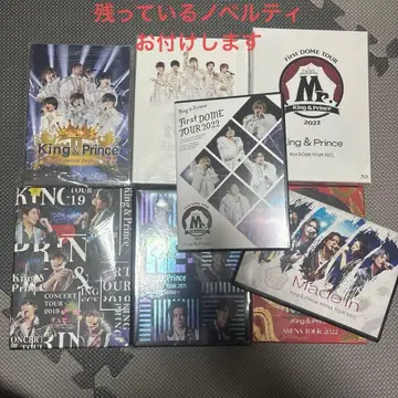 King&Prince LIVE DVD BluRay 8장 묶음 판매