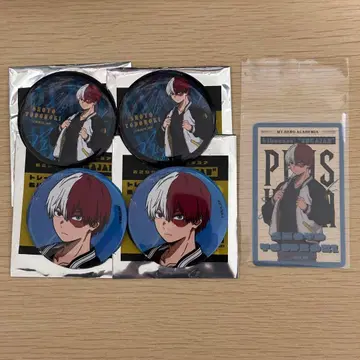 히로아카 AGF 스카잔 캔뱃지 클리어 카드 토도로키 쇼토