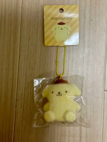 산리오 플로키 마스코트 홀더 폼폼푸딩