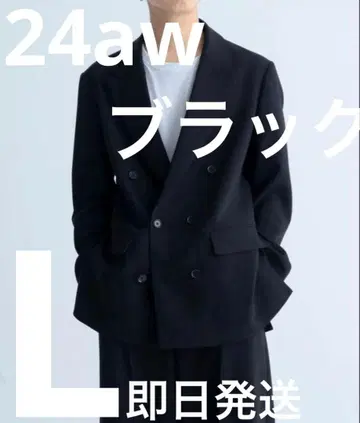 sinss 더블 테일러드 자켓 24aw 출시 블랙 L