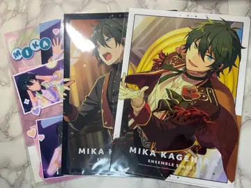 앙스타 카게히라 미카 클리어 파일 3장 세트