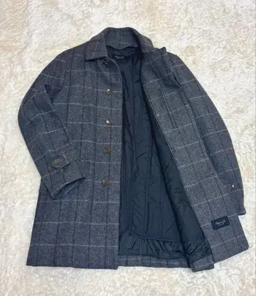 유나이티드 애로우즈 울 코트 스텐 칼라 탈부착 라이너 L 가을/겨울