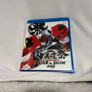 초영웅제 2019 LIVE Blu-ray 한정 예약판 미개봉