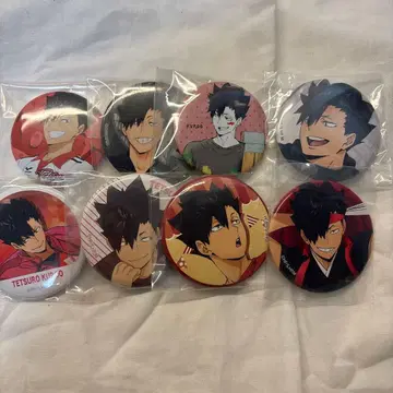 하이큐 쿠로오 캔뱃지 8개 세트