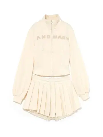 ANDMARY 레이스 로고 세트 업