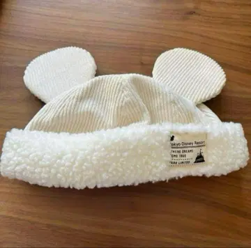 디즈니 캡 미키 화이트 팬캡