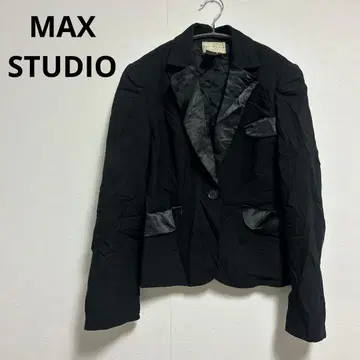 MAX STUDIO 테일러드 자켓 블랙 사이즈 4