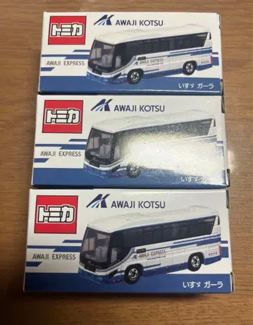 미개봉 새상품 토미카 아와지 교통 이스즈 갈라 AWAJI KOTSU 3개