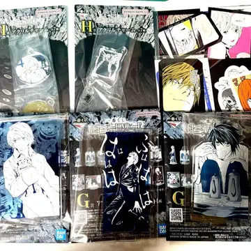 데스노트 DEATHNOTE 제일복권 아크릴 스탠드 참 스티커