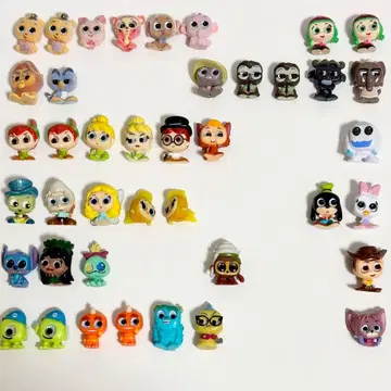 디즈니 도어러블 미니 피규어 세트 41개