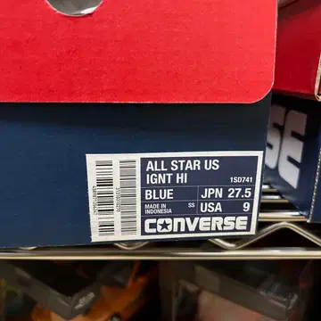 27.5cm CONVERSE ALL STAR US IGNT HI