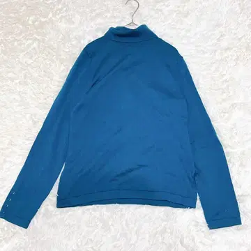 M0194 [라우라 애슐리] 울 니트 터틀넥 리브 긴팔