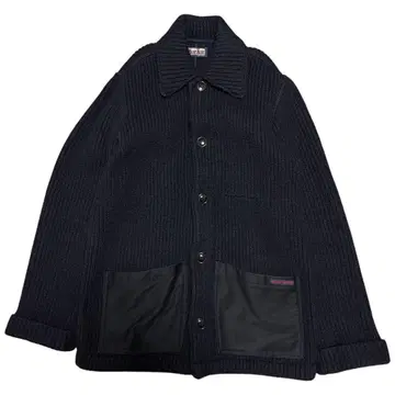 BLUE BLUE 블루블루 울 니트 자켓 네이비 남성용 3