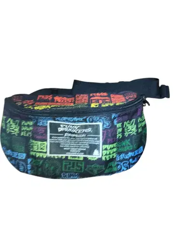 레어 펑크 드렁커스 힙색 바디백