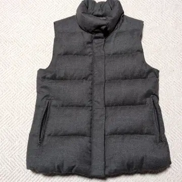 KEITH 다운 베스트 다크 그레이