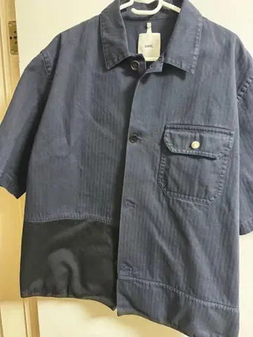 OAMC 캐스케이드 코튼 반팔 셔츠