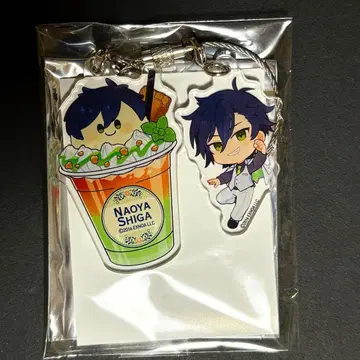 문알 Blanc 드링크 아크릴 키링 시가 나오야