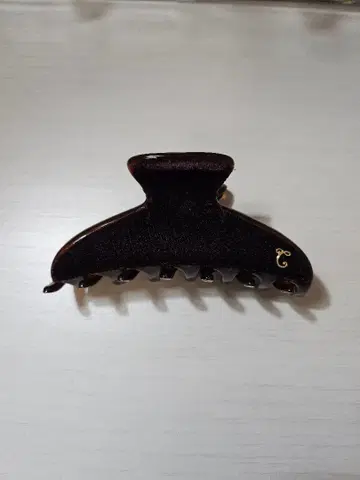 컴플렉스 비즈 바나나 클립 벨벳