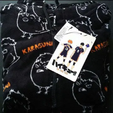 하이큐!! 플리스 지퍼 후드티 히나 유리