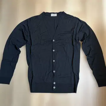 JOHN SMEDLEY 블랙 가디건 M