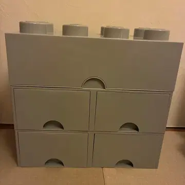 LEGO 스토리지 수납 박스 그레이 장난감 상자 수납 인테리어