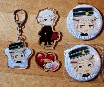 헤타리아 프로이센 캔뱃지 아크릴 스탠드 키링