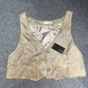 [레어] ef-de 베스트 카키 여성용