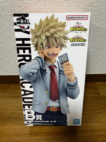 1번 복권 히로아카 바쿠고 카츠키 MASTERLISE B상 피규어