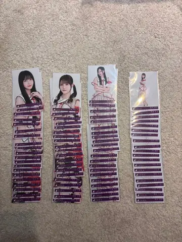 노기자카46 비리야니 봉입 브로마이드 82장 묶음 판매