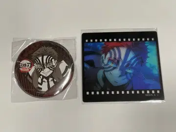 필름풍 클리어 카드 캔뱃지 아카자