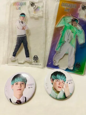 A.rik ENJIN nonagon 아크릴 스탠드 캔뱃지